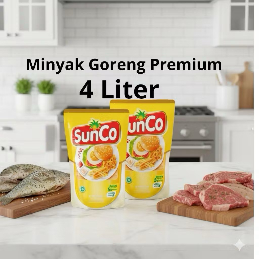 [DSS] 2 PC Minyak Goreng Sunco 2 Liter - Praktis, Ekonomis, Berkualitas