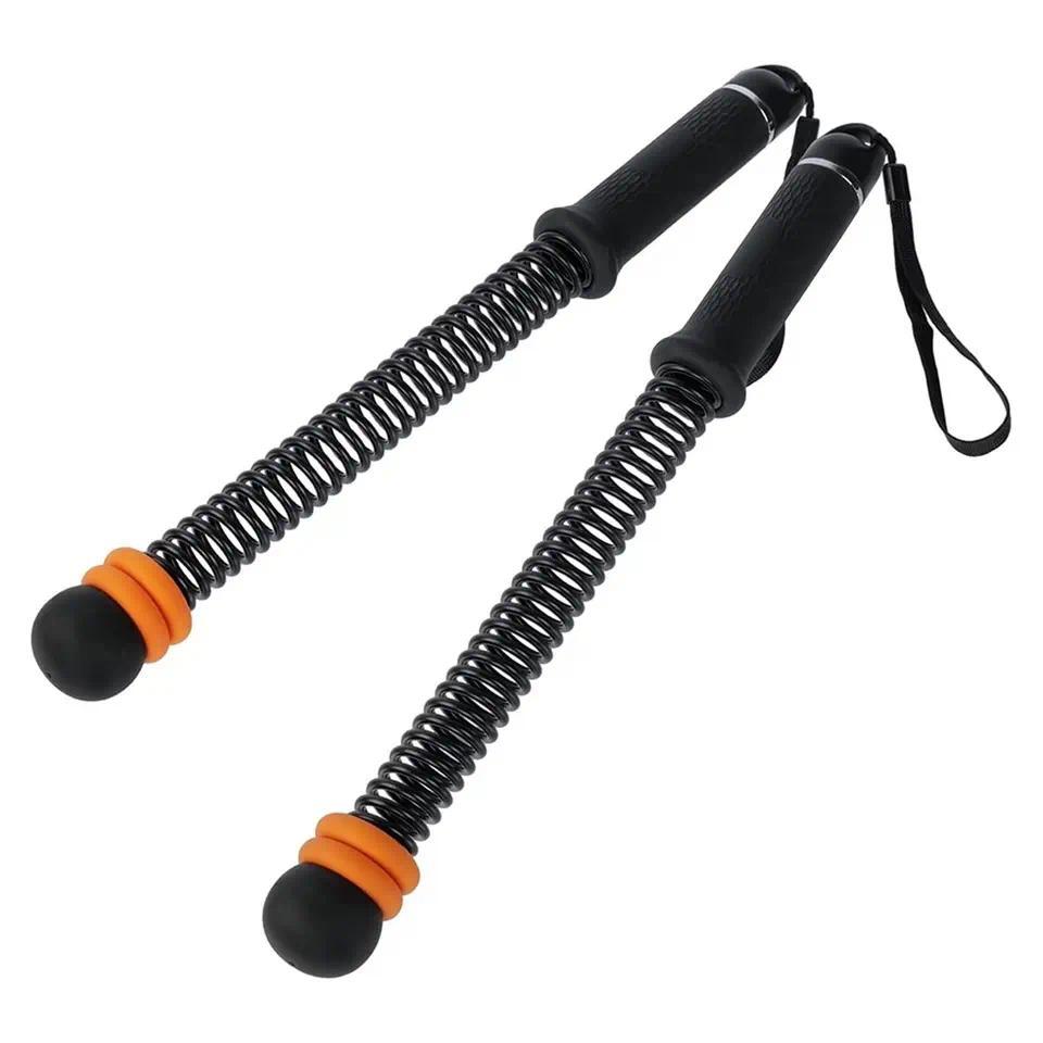 PROMOTION~ 2 PCS Adjustable Resistance Cordless Battle Ropes - Portable, Low-Noise Workout Ropes for