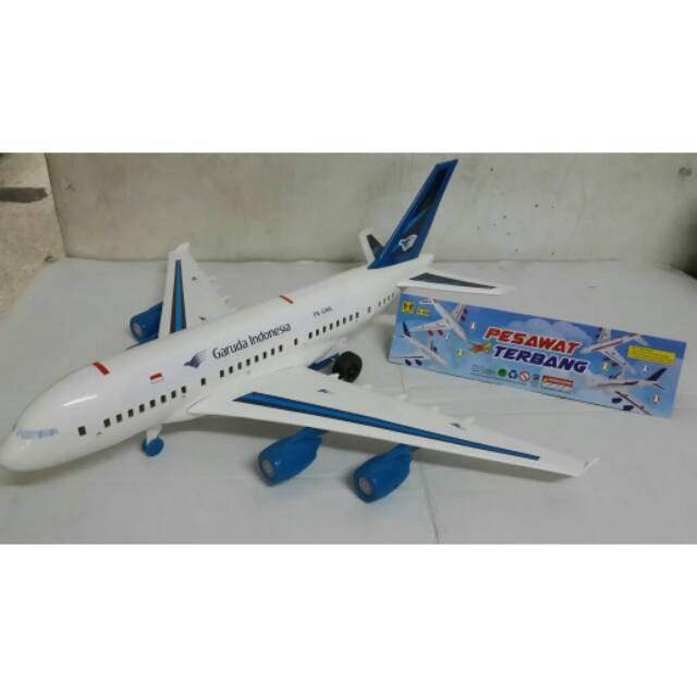 TREND MAINAN VIRAL= Mainan Pesawat Garuda Indonesia / Pesawat Tentara PL380G