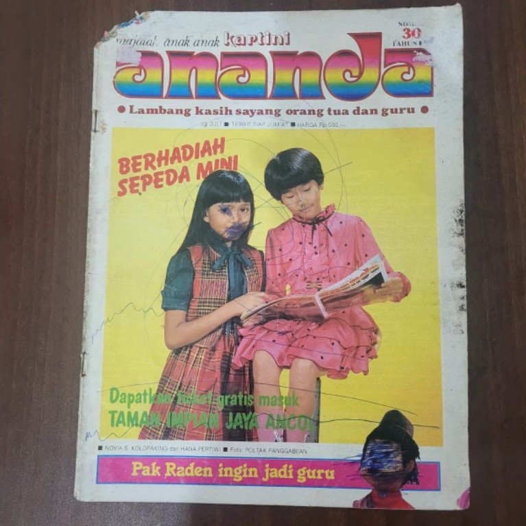 Majalah mingguan anak - Ananda nomor 30