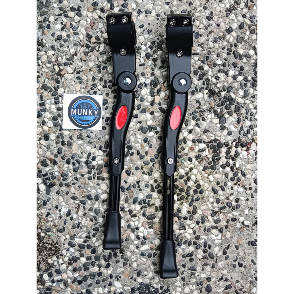 Foto Standar Jagrak Jagang Samping Sepeda MTB Adjustabel Dapat Disetel CTB BMX Road Bicycle