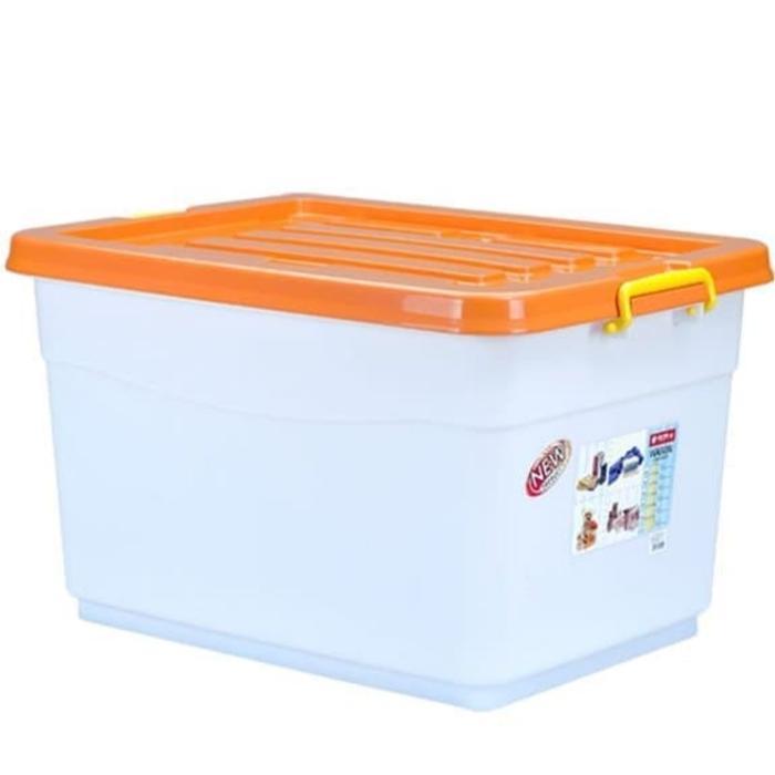 LION STAR : BOX CONTAINER WAGON 125 (125 LITER) KHUSUS GOJEK GRAB