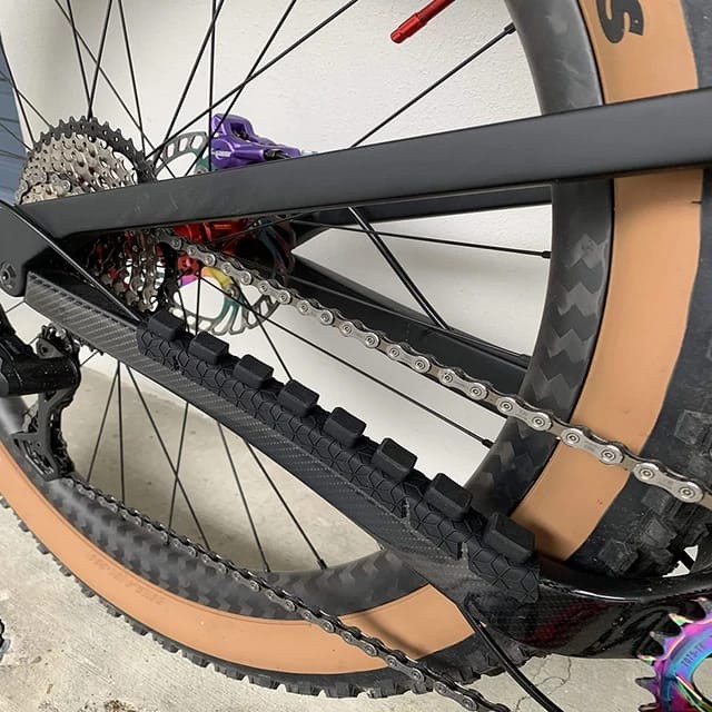 Foto Enlee Chainstay Guard protector pelindung rantai chain silikon frame sepeda Mtb