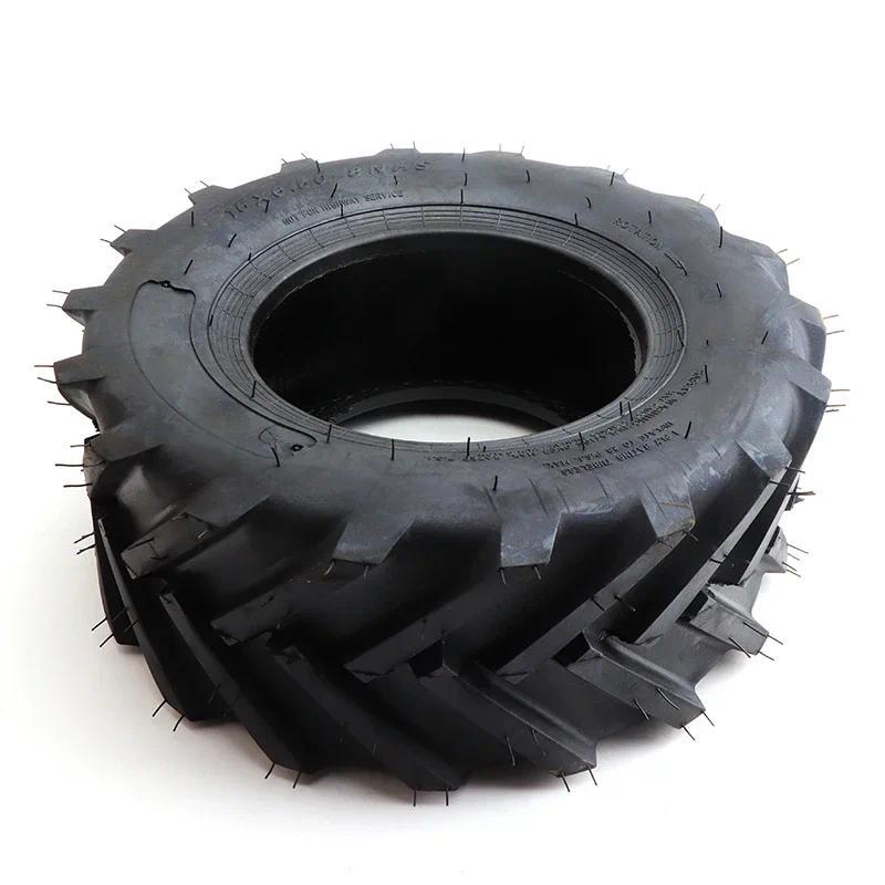 16x6.50-8 Super Lug Ring Lawn Mower Tractor Tire Farm Tractor Turf Tires 4-Ply Tubeless All Terrain 