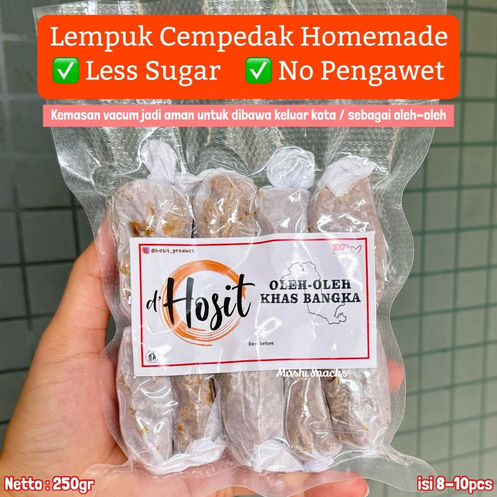 Lempuk Cempedak Bangka d'Hosit Lembut Empuk / Dodol Cempedak Asli Bangka / Lempuk Cempedak Homemade 