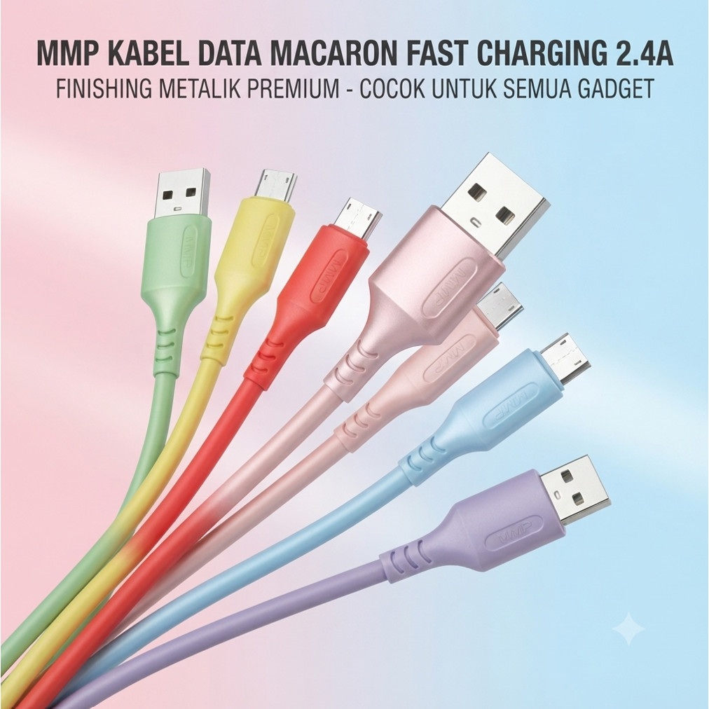 MMP Kabel Data Charger Serbaguna Kabel Handphone