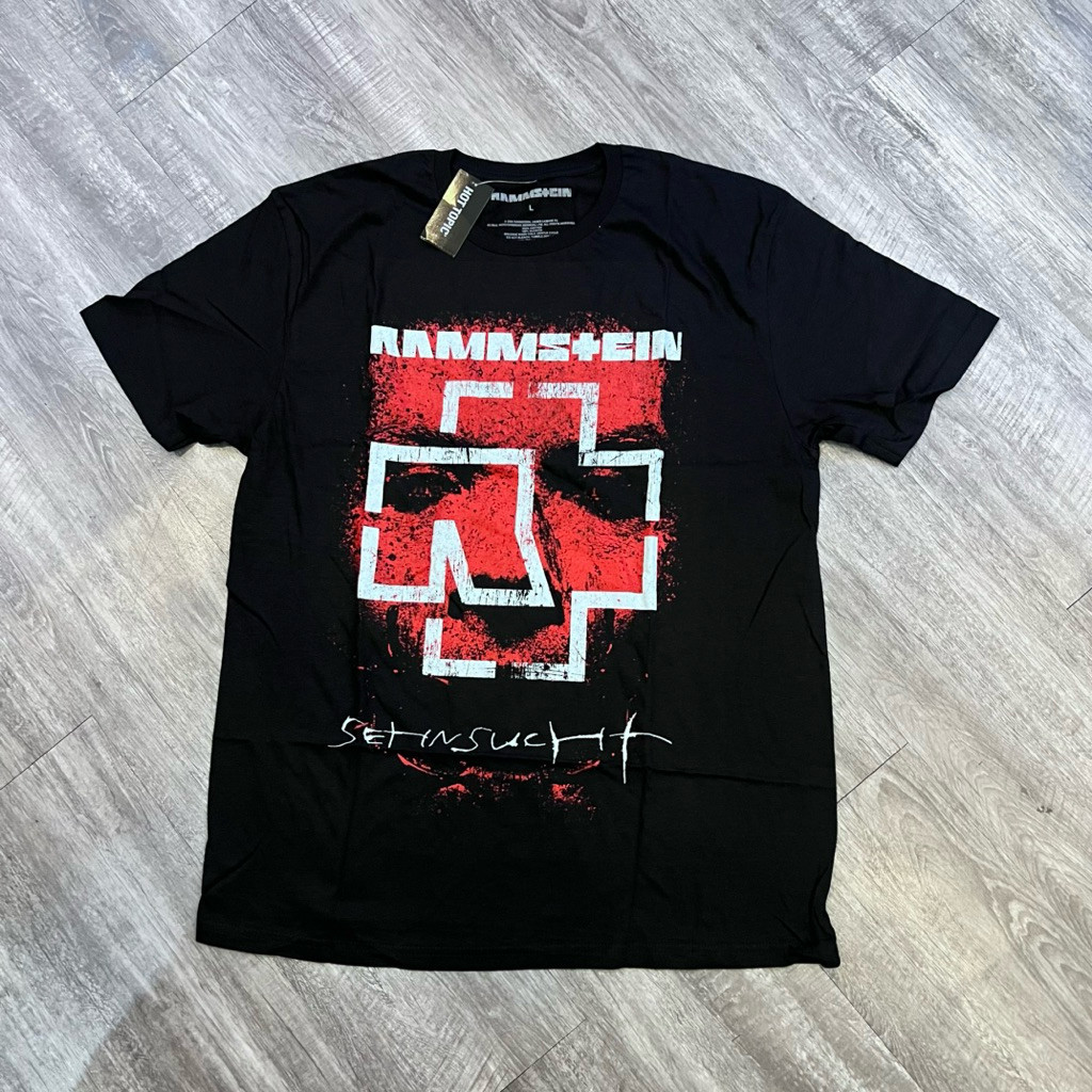 [IMPORT STUFF] RAMMSTEIN "Sehnsucht Red Face" Baju Kaos Pria