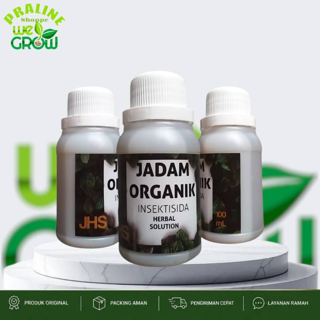 Anti Hama Organik 100 ML JHS Jadam Herbal Solution Pestisida Ulat Kutu