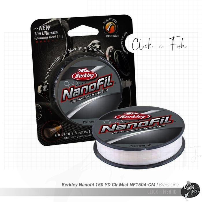 Berkley Nanofil 150yds Mist Clear - 4lbs (BC)