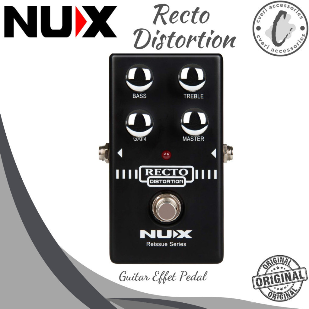 NUX Recto Distortion Efek Gitar Distorsi