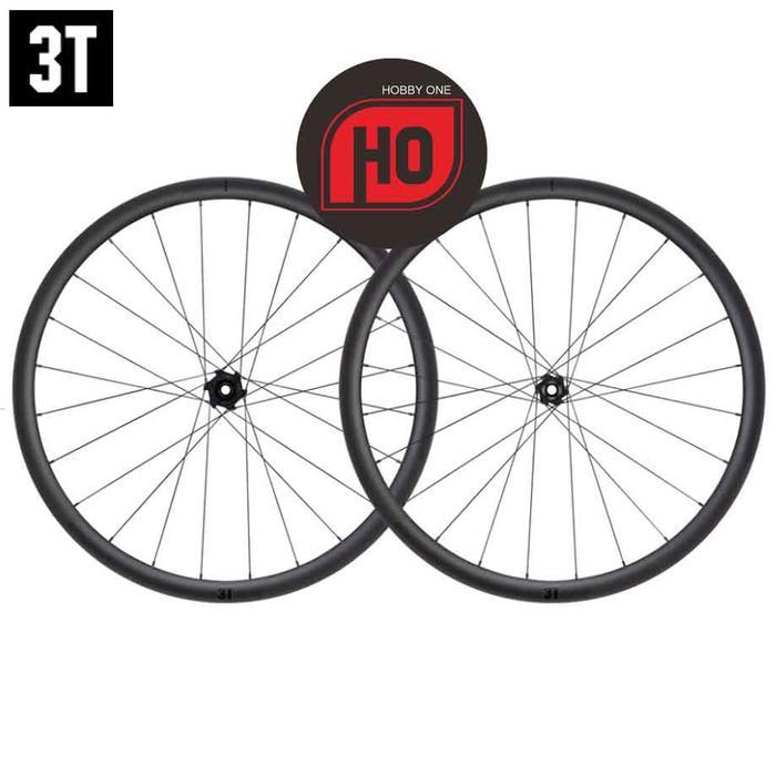 3T DISCUS PLUS i28 Ltd Carbon Gravel 650B Wheelset - 3T