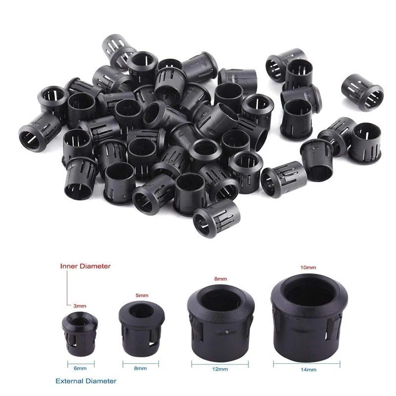 3mm 5mm 8mm 10mm LED Holder Lamp ode Black Plastic Shell for LED Light ode Pre-wired Holder Black Cl