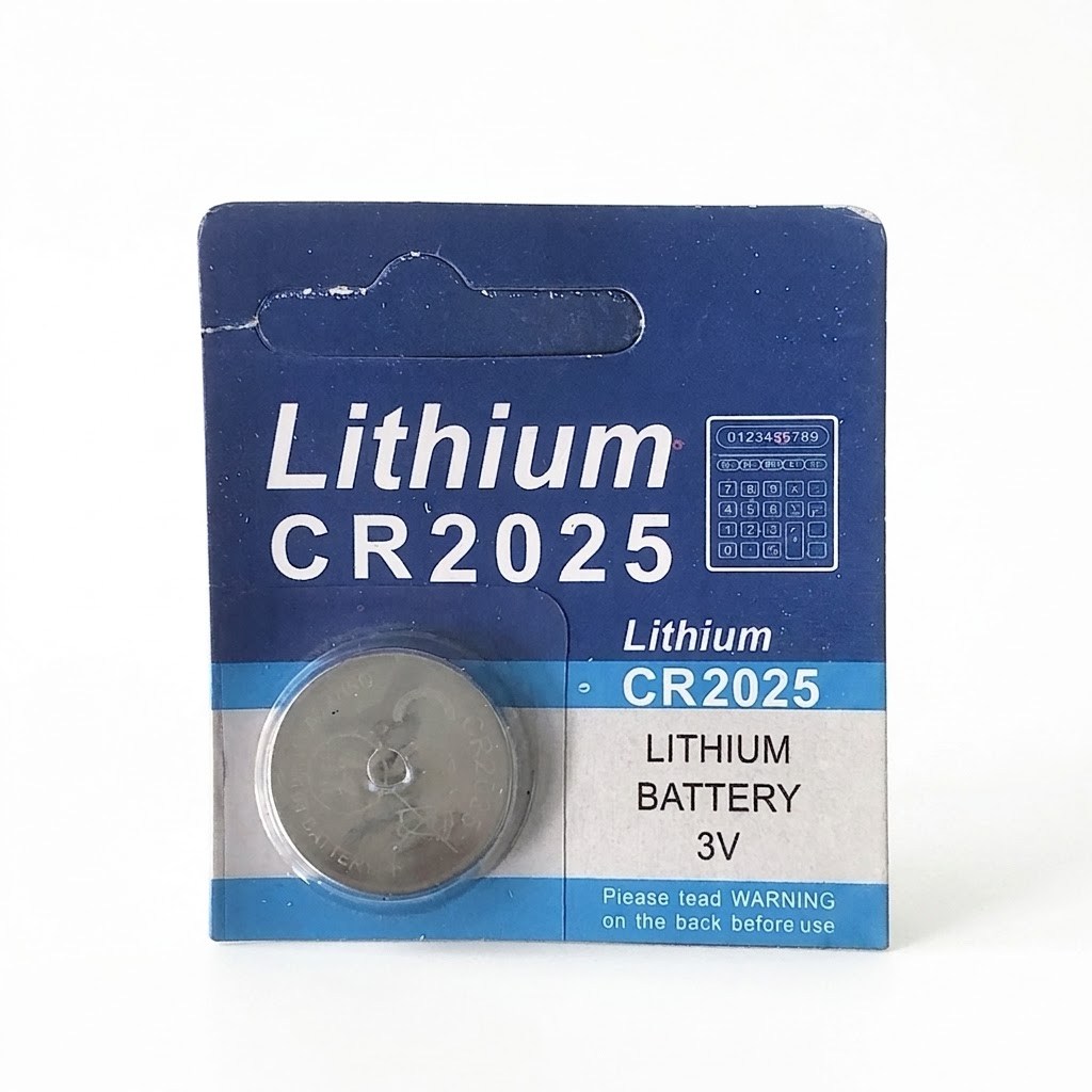 Battery CR-2025 CR2025 Lithium 3V Kancing