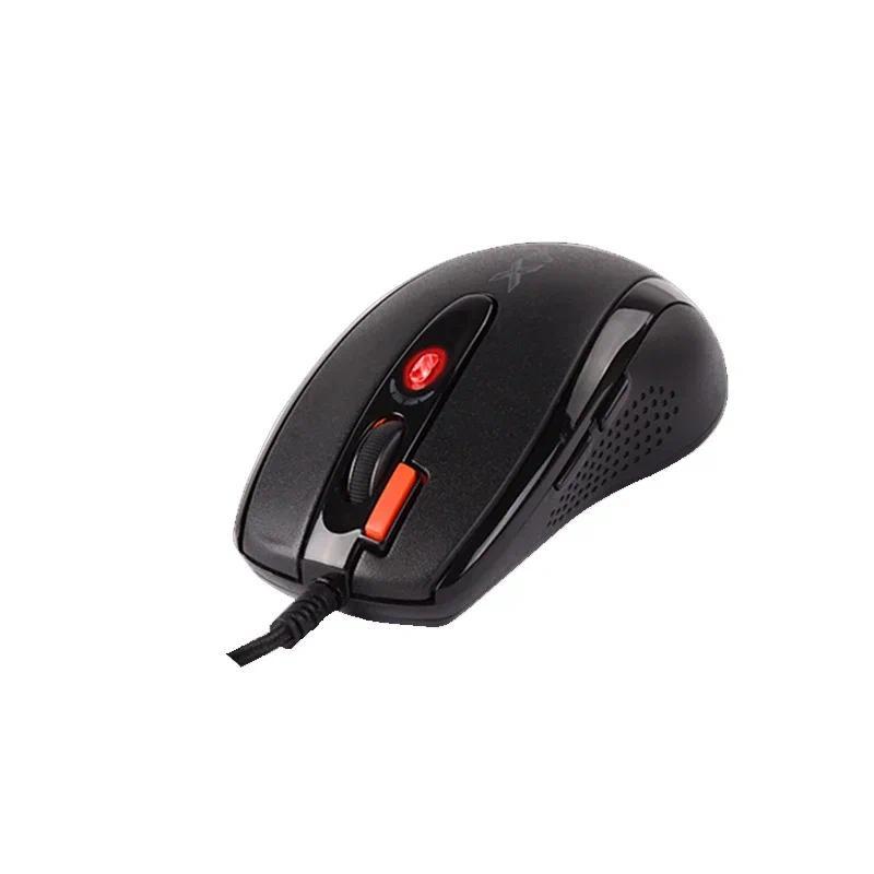 A4TECH X7 X-710BK Oscar Gaming Mouse,2000DPI,1000HZ,4D Wheel,160K Onboard Memory,Oscar Mouse Editor,