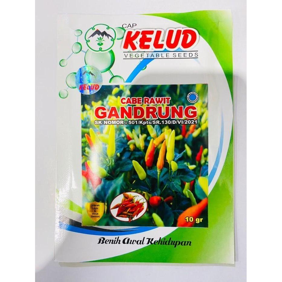 [Stok Baru] Benih Cabe Rawit GANDRUNG 30gram Cap Kelud