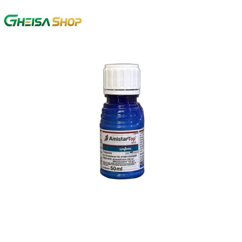 FUNGISIDA AMISTARTOP 25 EC 50 ML | OBAT JAMUR TANAMAN CABAI / BAWANG / TOMAT / PADI / JAGUNG / HORTI