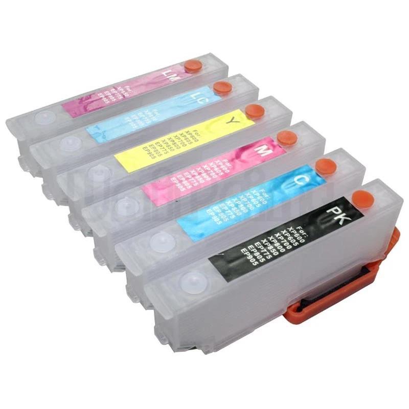 T2431 T2771 Empty Refillable Ink Cartridges for epson XP750 XP760 XP850 XP860 XP950 XP55 XP65 XP960 