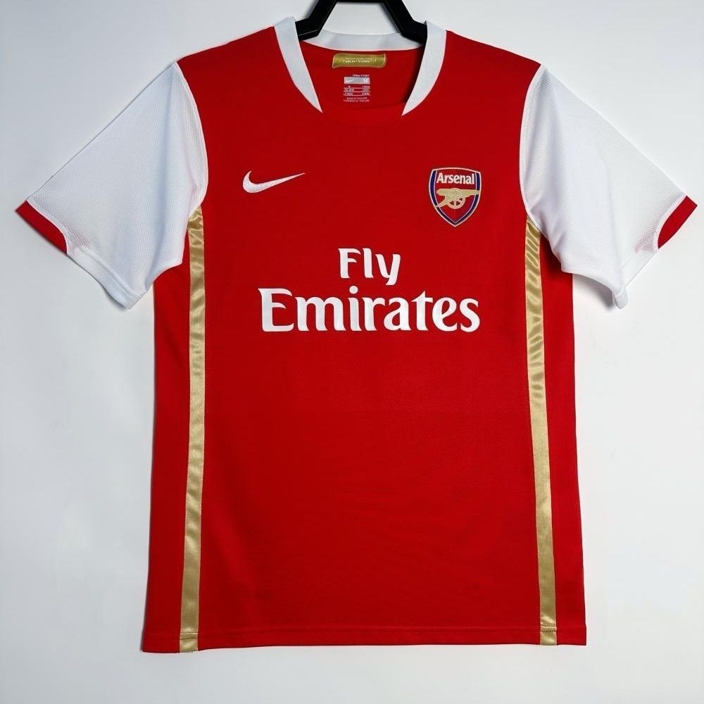 2006-07 Arsenal Home Retro Jersey Lengan Pendek