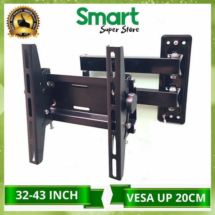 Bracket Braket TV 43 inch, Bracket TV Swivel Universal TV