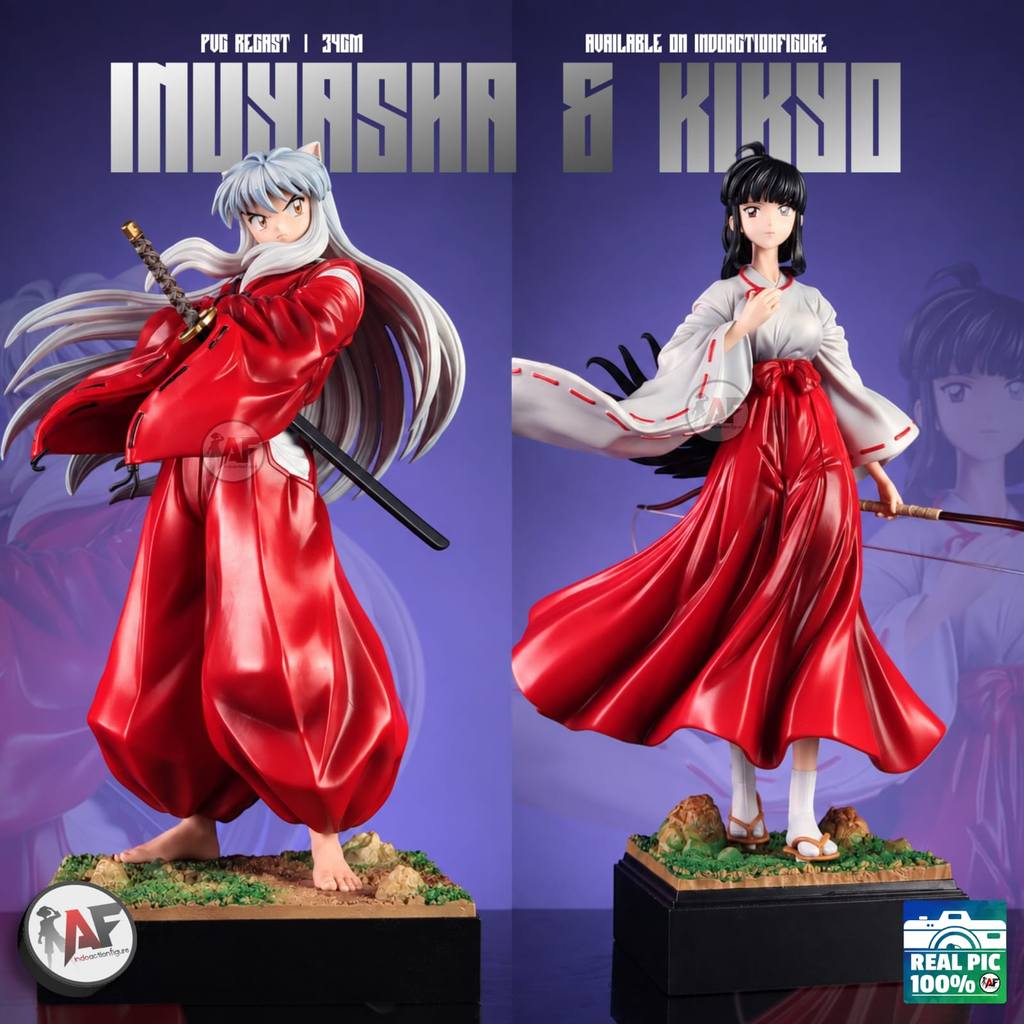 Statue Action Figure Inuyasha & Kikyo by Mimo