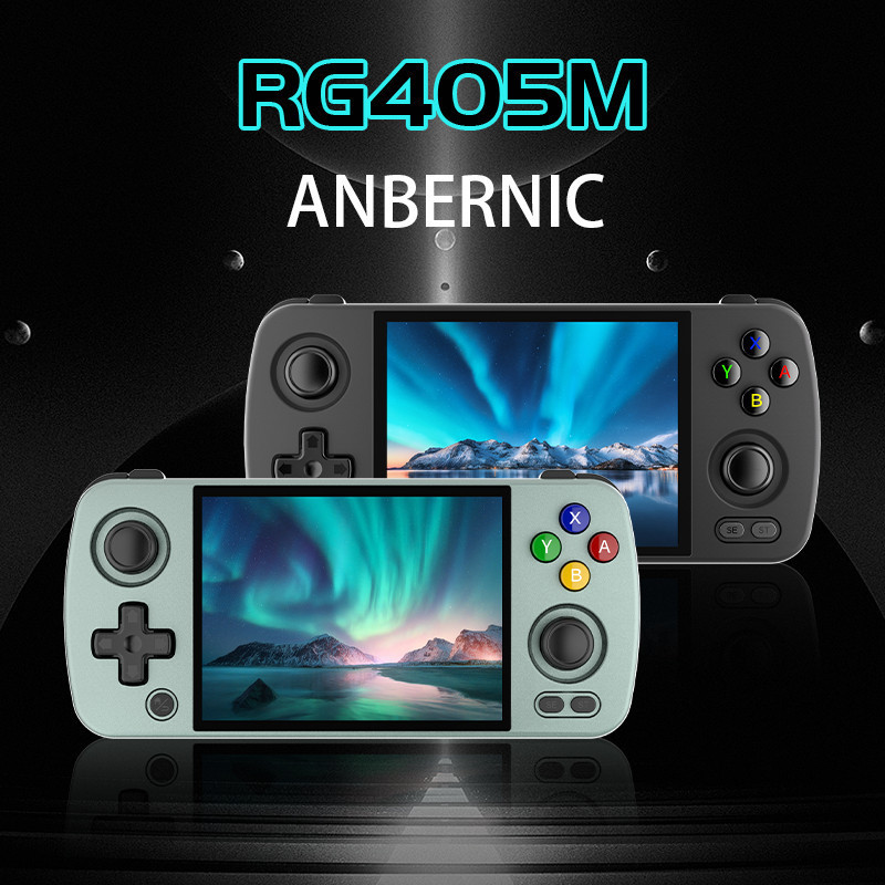 ANBERNIC RG405M - Dual Mode Emulator Retro Game Handheld Console - Game Konsol Jadul + Android