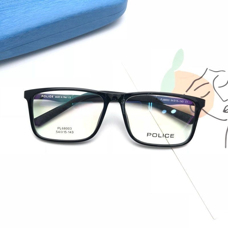 COD  FRAME KACAMATA POLICE PRIA SPORTY PAKET MINUS & CYLINDER PHOTOCROMIC .