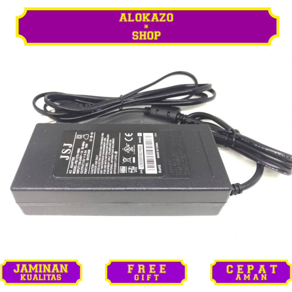 Adaptor 12V 6.5A / Adaptor Pompa DC 12 Volt 6.5 Ampere