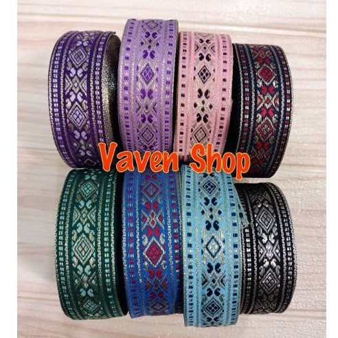 Renda Pita India / Pita Gamis 3 cm