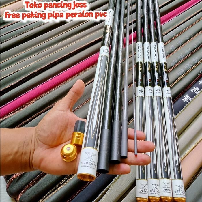 New joran Tegek DAIWA HAMON 360 & 450 & 540 & 630 & 720 alat Mancing Ikan - 360 Terlaris