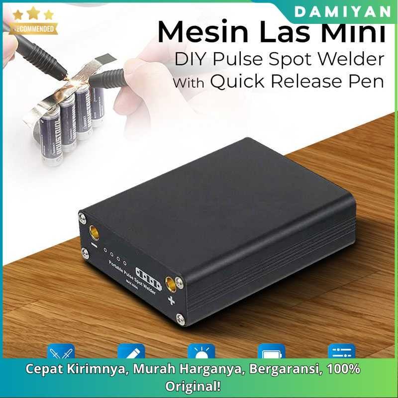 [DMY] Mesin Las Mini DIY - Pulse Spot Welder dengan Quick Pen - Alat Solder Listrik Portable