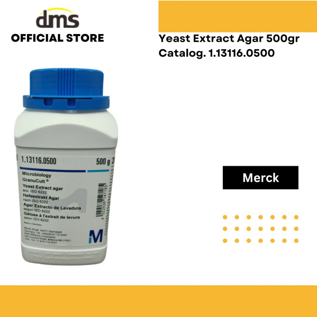 Yeast Extract Agar 500gr Merck