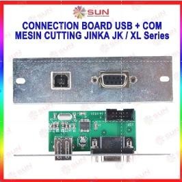 Sparepart JINKA - Connection Board USB Port COM Port Cutting Sticker Jinka Series JK / XL / JINKA PR
