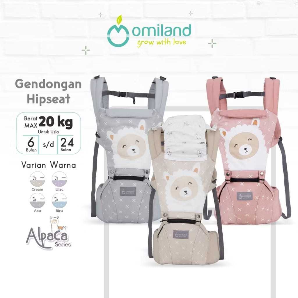 Omiland Gendongan Bayi Depan 6in1 Hipseat / Gendongan Bayi