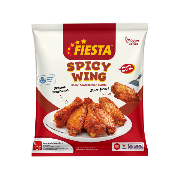 Fiesta Spicy Wing 400gr Fiesta Chicken Spicy Wing