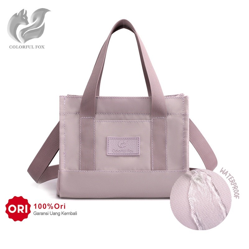 RASTSHOP COLOURFUL FOX 0420 Tas Selempang Wanita Sling Bag Wanita Shoulder Bag Wanita Bahan Anti Air