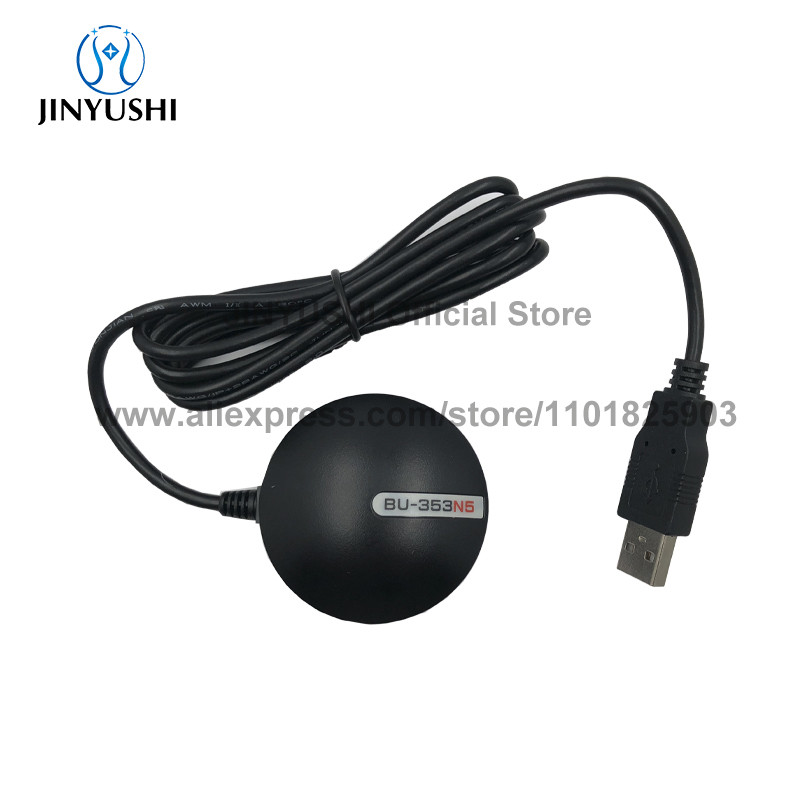 Globalsat BU-353N5 BU353N5 Cable USB GNSS GPS Receiver G Mouse Magnetic SIRF Antenna Replace BU-353S