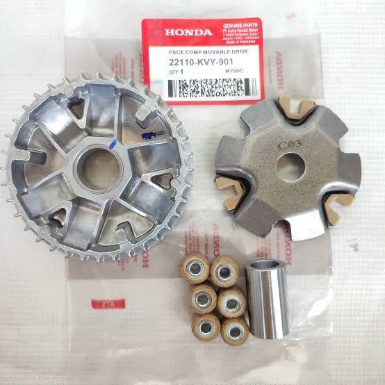 Rumah roller assy komplit kvy beat karbu scoopy