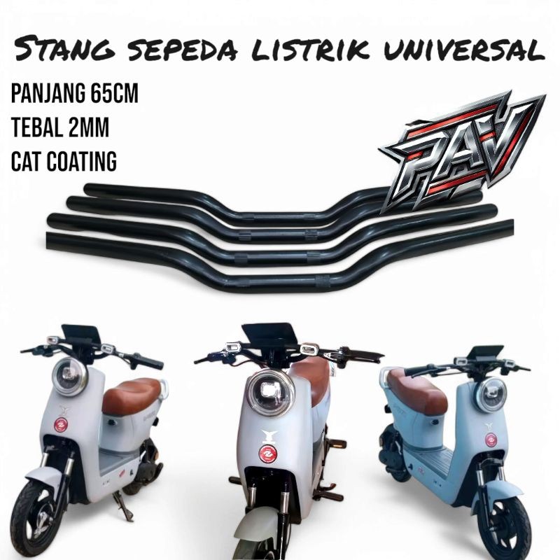 Stang Sepeda Listrik Anak – Cocok untuk Uwinfly, Exotic, Goda, Pacifik & Lainnya
