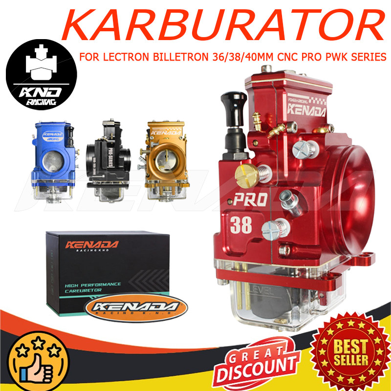 KENADA RACING PWK 36/38/40MM   KARBURATOR LECTRON BILLETRON CNC PRO PWK SERIES