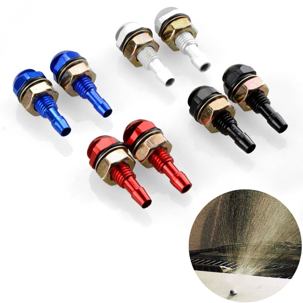 Nozzle Air Wiper Kaca Mobil Aluminium 2 PCS - C0731 /Nozel Wiper Mobil / Wiper Mobil / Penyemprot Ai