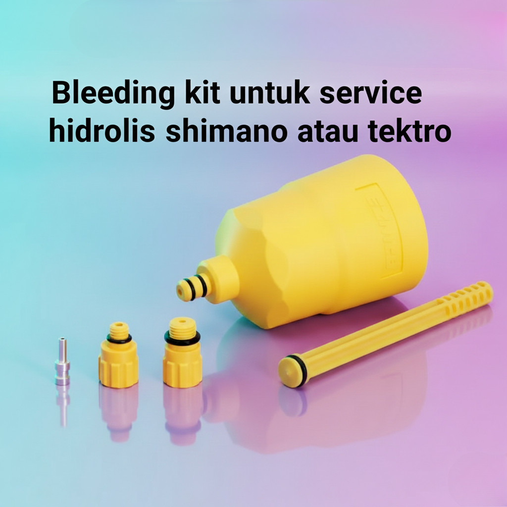 EZMTB Bleeding Tool Kit Service Rem Brake Hydraulic Hidrolis Shimano Tektro Sram Sepeda MTB Road