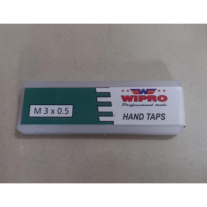 WIPRO Hand Tap M 3 X 0.5 Pembuat Ulir Sekrup Pembuat Drat