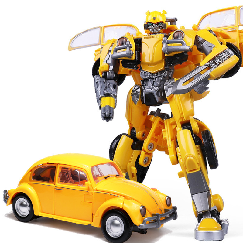 BMB New 21CM Big Transformation Toys Boy Movie 5 Robot Car Action Figures Anime Aircraft Model Class