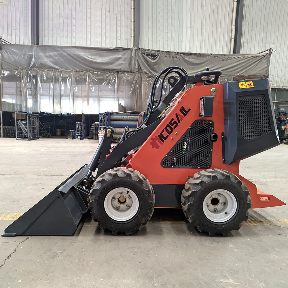 Compact construction machinery slip steering loader for sale slip steering mini slip steering loader