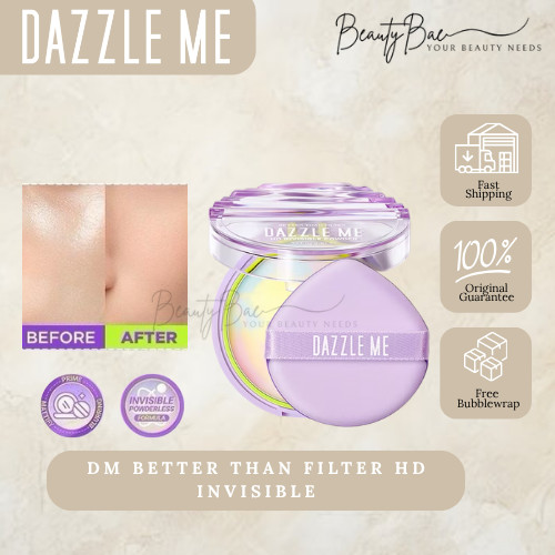 DAZZLE ME Better Than Filter HD Invisible Powder Loose Powder Oil Control