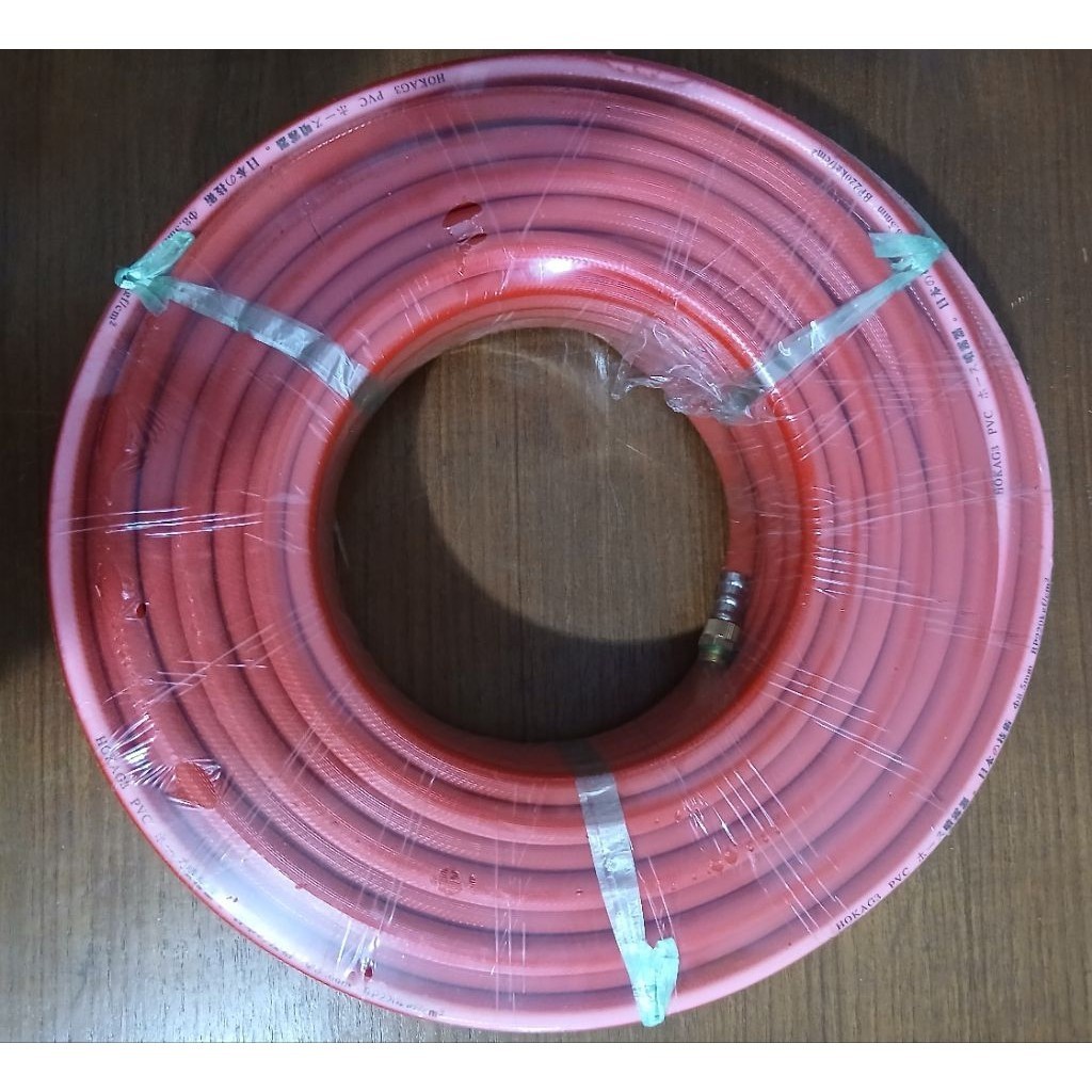 SELANG ANGIN KOMPRESOR 50 METER 3PLY MERAH TERBAIK