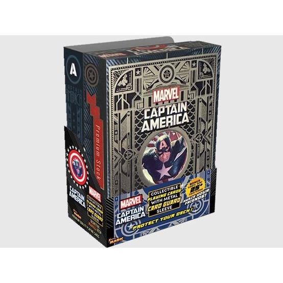 Kartu Remi Marvel Captain America Playing Cards (Plus Bonus Metal Card Guard)