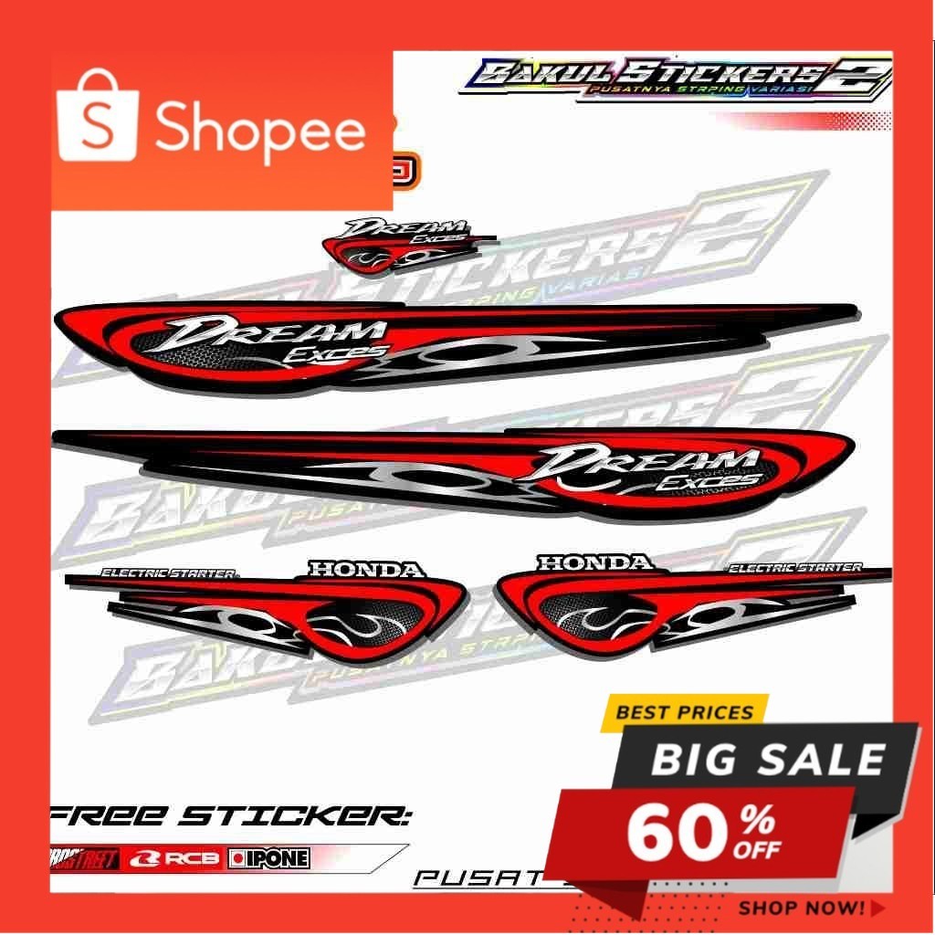 Striping Variasi Honda Astrea Grand / Sticker List Motor Honda Astrea Grand