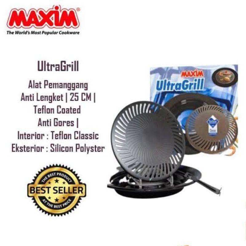 MAXIM ULTRA GRILL / TEFLON PANGGANG DAGING ALA KOREA
