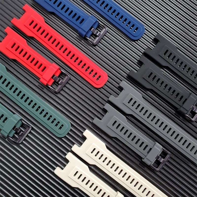 Strap Tali Rubber Silikon T rex amazfit Trex smartwatch t-rex